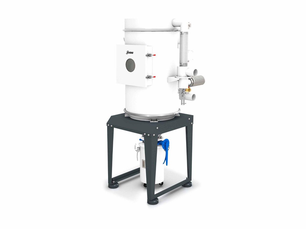 Shini central safety filter protecting the vacuum pump