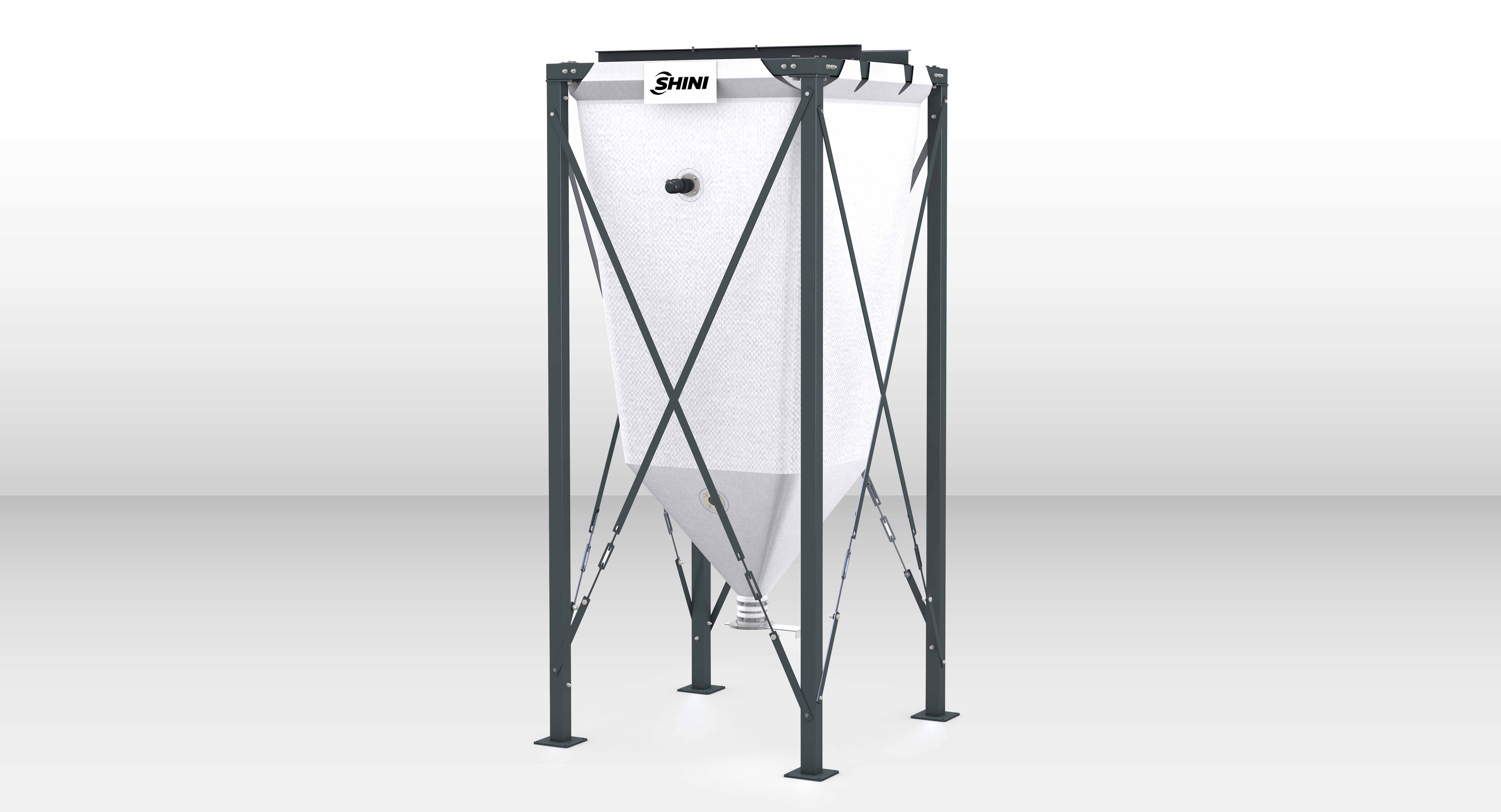 Container bag discharge station SS-TK/TKD