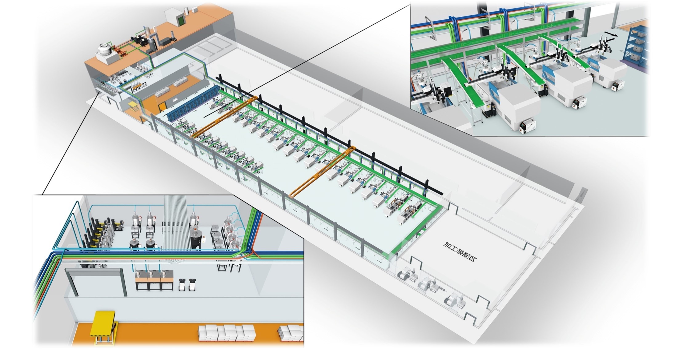 Sistema central de manejo de materiales